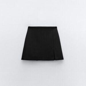NWOT Zara High Waist Black Women's Miniskirt